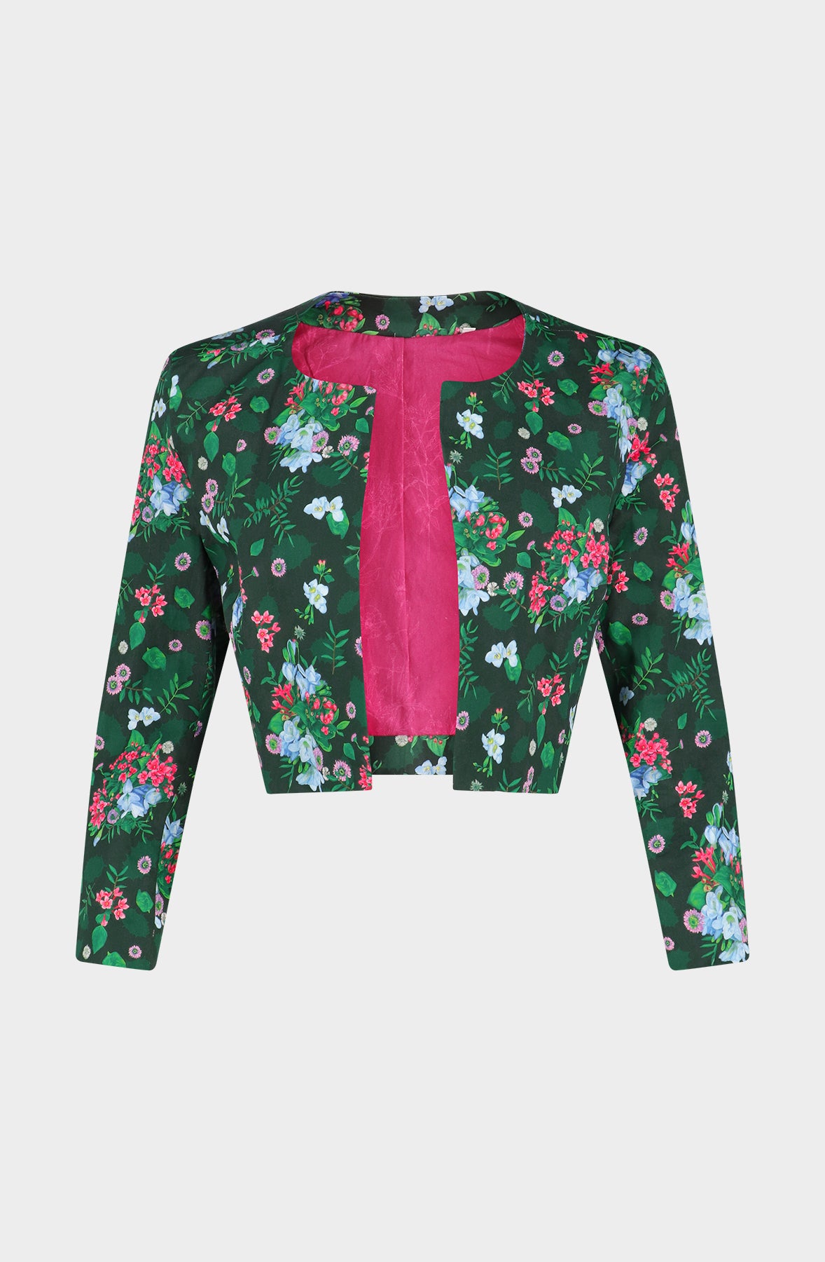 Spring flowers cotton Bolero