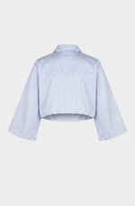 Short shirt with panels
