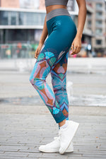 Leggings, ornements abstraits