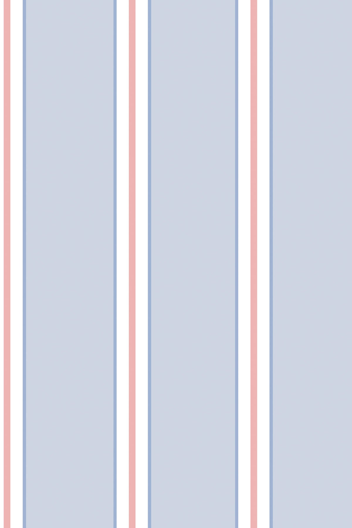 Striped cotton A-line dress with petticoat